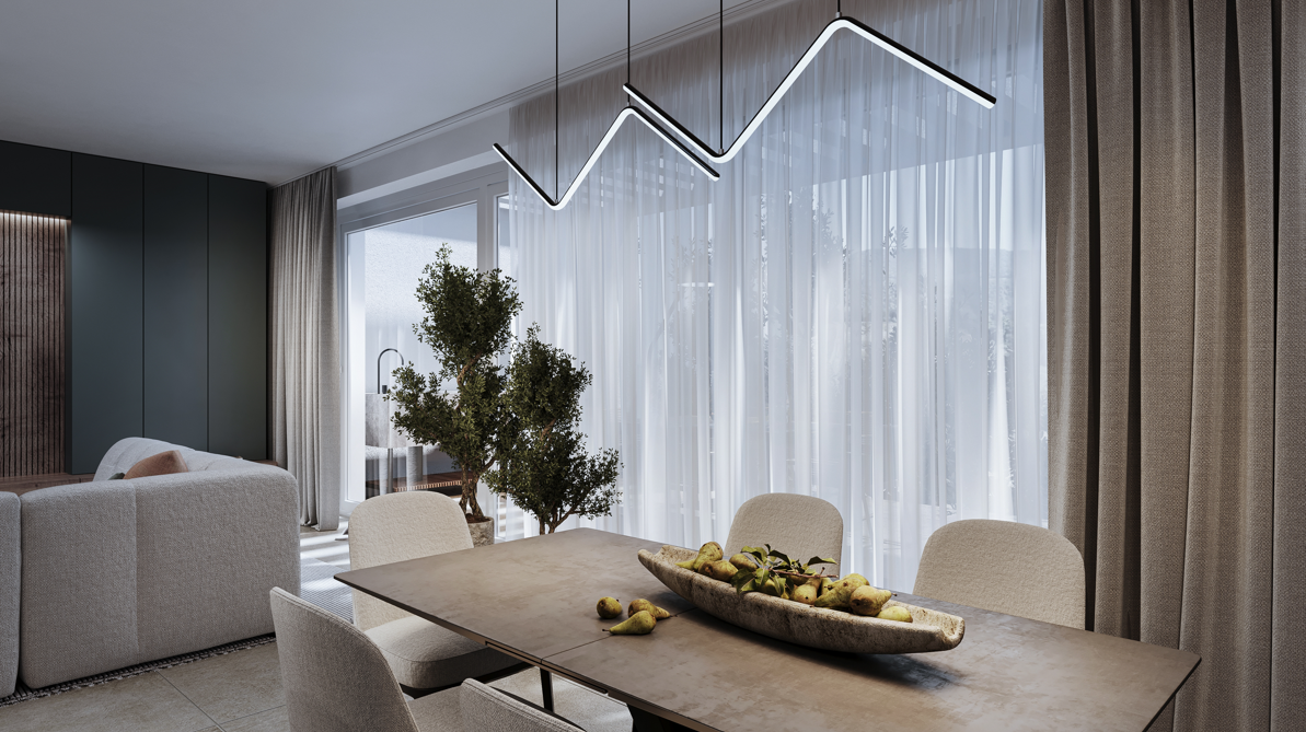 Étkezőasztal: Dutch Home, Székek: Europa Design-Giullio Marelli 